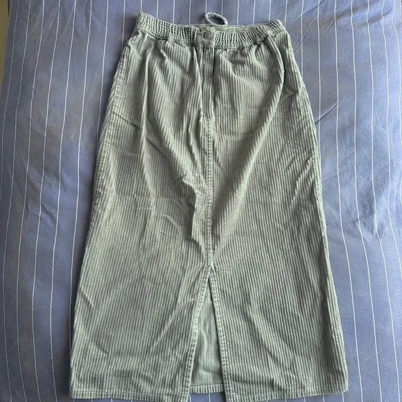 vintage corduroy midi skirt - Picture 7 of 10